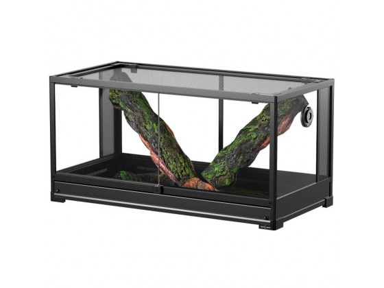 Террариум Repti-Zoo 90x45x45 см - стеклянный террариум для рептилий и амфибий.