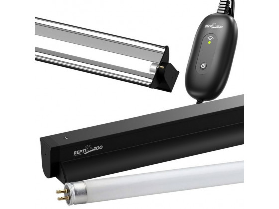 Світильник з лампою T5 Repti-Zoo Lighting Combo Smart KIT 10.0 UVB 24W 57.5 см для рептилій