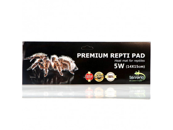 Нагрівальний мат з регулятором Terrario Premium Repti Pad 5W 14x15см