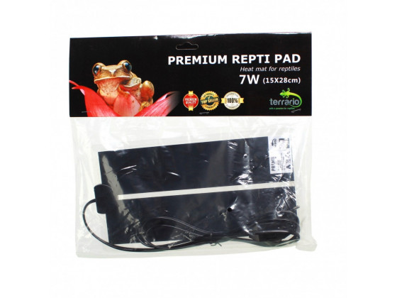 Нагрівальний мат з регулятором Terrario Premium Repti Pad 7W 15x28см