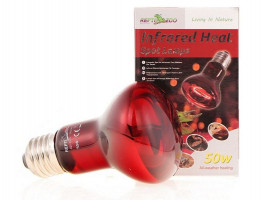 Інфрачервона нагрівальна лампа Repti-Zoo Infrared Heat 50W