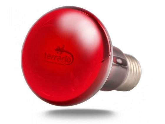 Інфрачервона нагрівальна лампа Terrario Nangola Red Night Light 50W