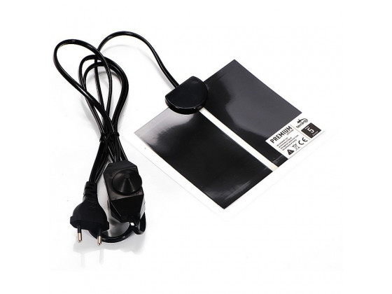 Нагрівальний мат з регулятором Terrario Premium Repti Pad 5W 14x15см