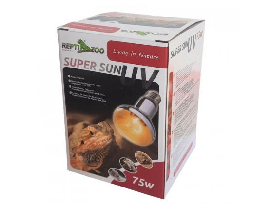 Лампа ртутная Repti-Zoo SuperSun UVA/UVB 75W