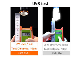 Лампа ультрафиолетовая UVB Terrario Reptile's LED UVB 10.0 3W