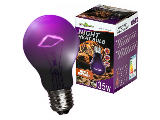 Ночная лампа с подогревом Repti-Zoo Night Heat Bulb 35W