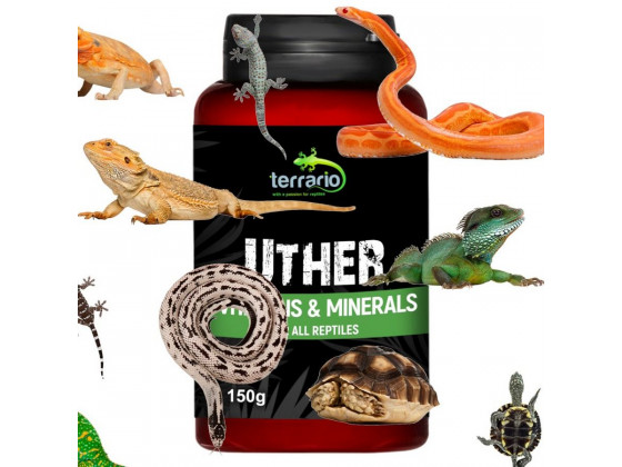 Вітаміни для рептилій Terrario UTHER for Reptiles 150г