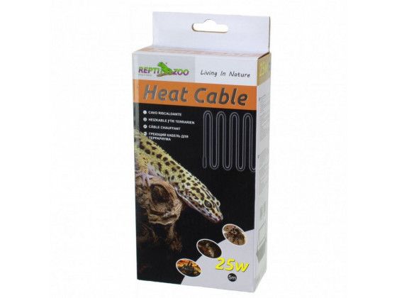 Нагревательный кабель 5м Repti-Zoo Heat Cable 25W