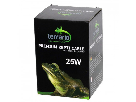 Нагрівальний кабель Terrario Premium Repti Cable 25W 5м 