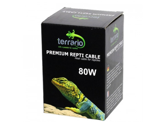 Нагревательный кабель Terrario Premium Repti Cable 80W 9м