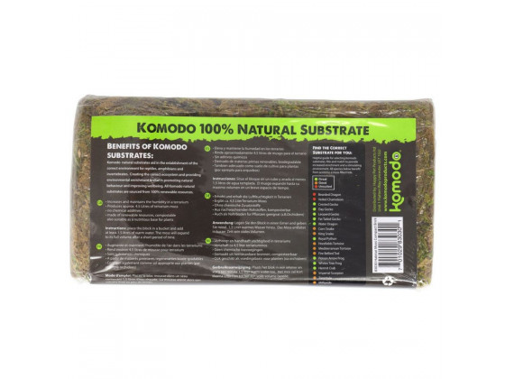 Живий мох Komodo Habitat Moss 100г 4.5л 