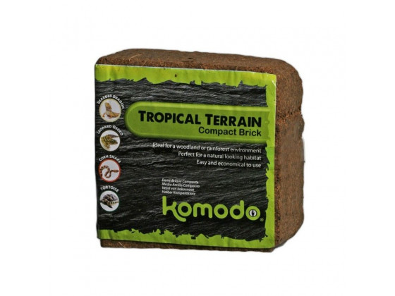 Подкладка из кокосового волокна Komodo Tropical Terrain Brick 4л