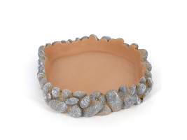 Поилка для рептилий Hobby Drinking bowl Pebbles L 25x21x4см