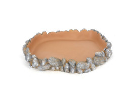 Поилка для рептилий Hobby Drinking bowl Pebbles L 25x21x4см