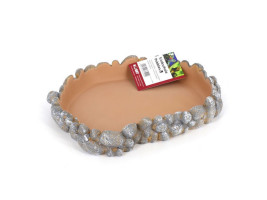 Поилка для рептилий Hobby Drinking bowl Pebbles L 25x21x4см