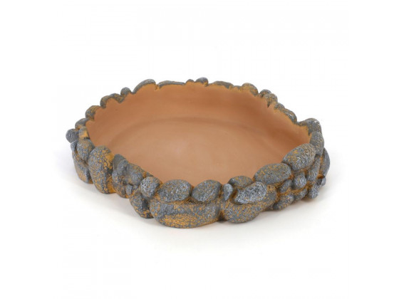 Поилка для рептилий Hobby Drinking bowl Pebbles M 21x16x3,5см