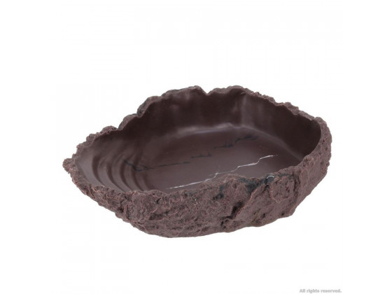 Поилка и миска для купания Hobby Drinking Bowl L grey-beige 550мл 20x16x5см