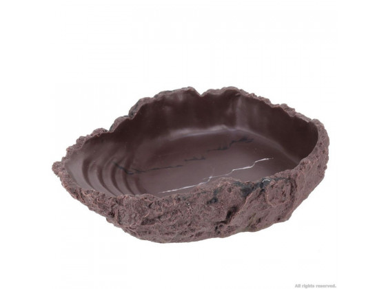 Поилка и миска для купания Hobby Drinking Bowl L grey-beige 550мл 20x16x5см