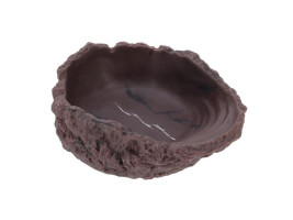 Поїлка та миска для купання Hobby Drinking Bowl M grey-beige 150мл 14x11x5см