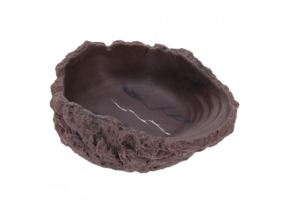 Поїлка та миска для купання Hobby Drinking Bowl M grey-beige 150мл 14x11x5см