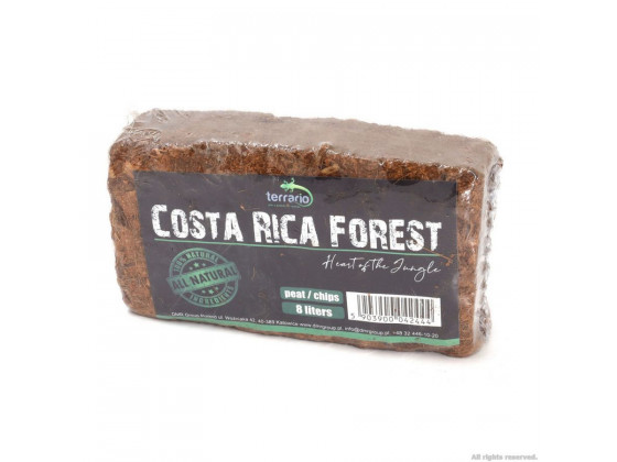 Субстрат из кокосового волокна Terrario Costa Rica Forest 8л