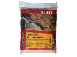 Субстрат кальцієвий Hobby Terrano Calcium Substrate ochre 2-3мм, 5кг 