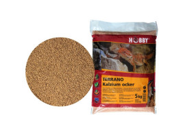 Субстрат кальцієвий Hobby Terrano Calcium Substrate ochre 2-3мм, 5кг 