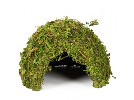 Схованка з моху Repti-Zoo Natural Mossy Dome M 14x10,5 