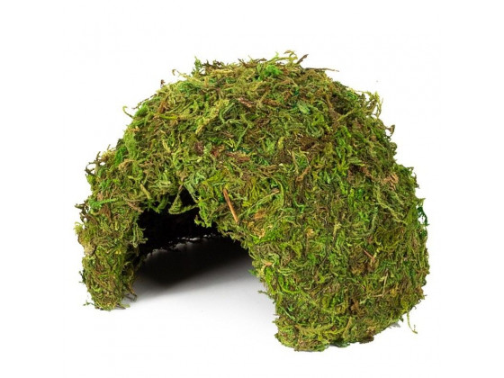 Схованка з моху Repti-Zoo Natural Mossy Dome M 14x10,5 