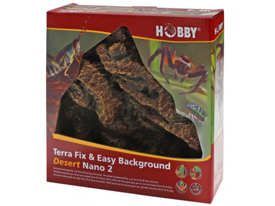 Фон для тераріуму 3D Hobby Terra Fix & Easy Background Dessert Nano 2 24,7x24,7x4,5см 