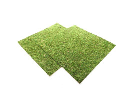 Фон моховый Repti-Zoo Natural Moss Back&Bottom 45x45см 2шт.