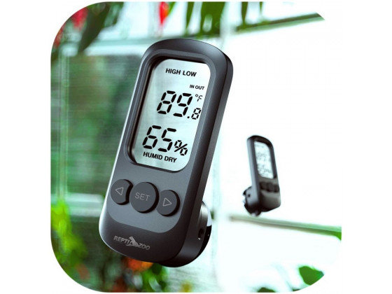 Гігрометр - термометр цифровий Repti-Zoo Digital Alarm Thermometer Hygrometer 