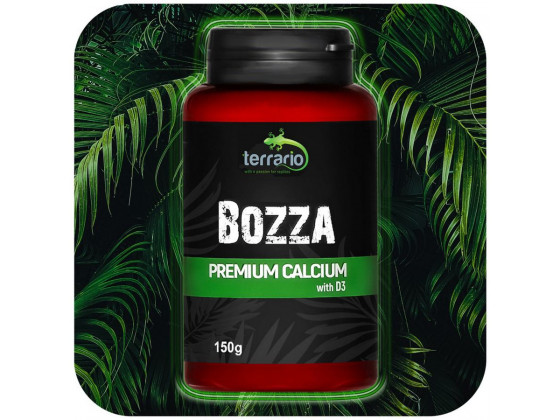 Кальций с витамином D3 для рептилий Terrario Bozza Calcium with D3