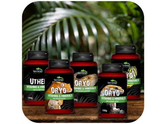 Витамины для бородатой агамы Terrario ORYO for Bearded Dragons 150г