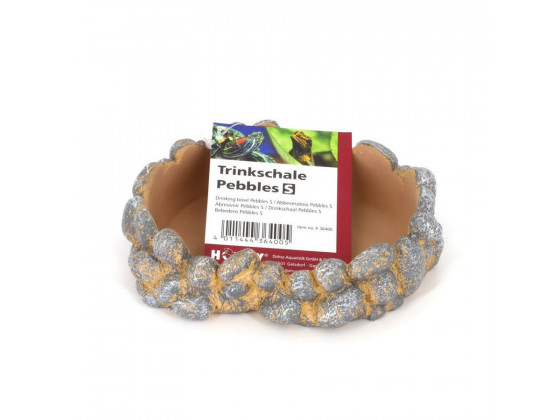 Поилка для рептилий Hobby Drinking bowl Pebbles S 12x11x3см