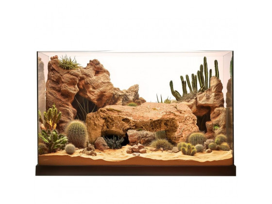 Декорація криївка Terrario Mountain Shelf M 22x17x8,5см 