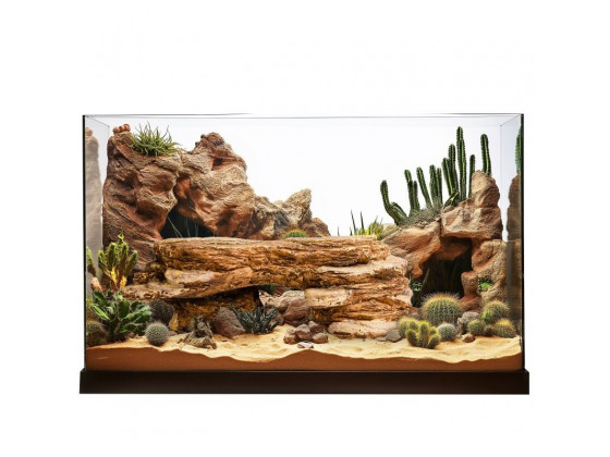 Декорація криївка Terrario Mountain Shelf S 13x21x6см 