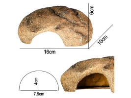 Декорація пещера Terrario Gecko Cave S 16x10x6см 