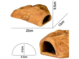 Декорация пещера Terrario Rock Shelter M 22x13x8, 5см