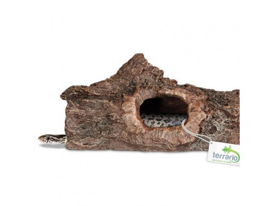 Декорация укрытие Terrario Wood Cave M 18x11x10см