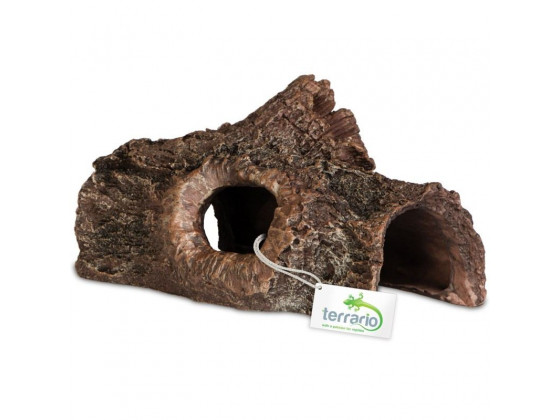 Декорация укрытие Terrario Wood Cave M 18x11x10см