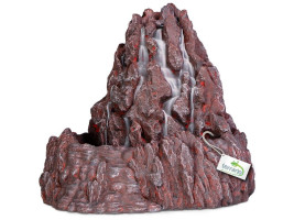 Декорация фонтан Terrario Volcano Fountain 22x23x21см