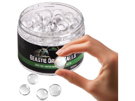Вода в шариках для насекомых Terrario Beastie Drink Balls 500мл Вода в шариках для насекомых Terrario Beastie Drink Balls 500мл