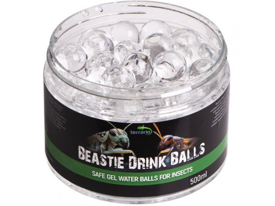 Вода в шариках для насекомых Terrario Beastie Drink Balls 500мл Вода в шариках для насекомых Terrario Beastie Drink Balls 500мл