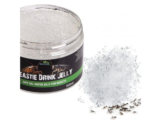 Вода в геле для насекомых Terrario Beastie Drink Jelly 500мл Вода в геле для насекомых Terrario Beastie Drink Jelly 500мл