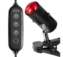 Светильник с зажимной ручкой и таймером Terrario ReptiSun Time Control 200W