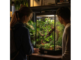 Искусственное растение свисающий плющ Terrario 80см.