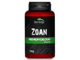 Кальций без витамина D3 для рептилий Terrario Zoan Calcium with D3 150г.