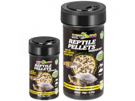 Корм и витамины для хищных рептилий Repti-Zoo Reptile Pellets 100мл