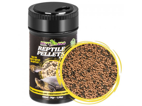 Корм и витамины для хищных рептилий Repti-Zoo Reptile Pellets 100мл